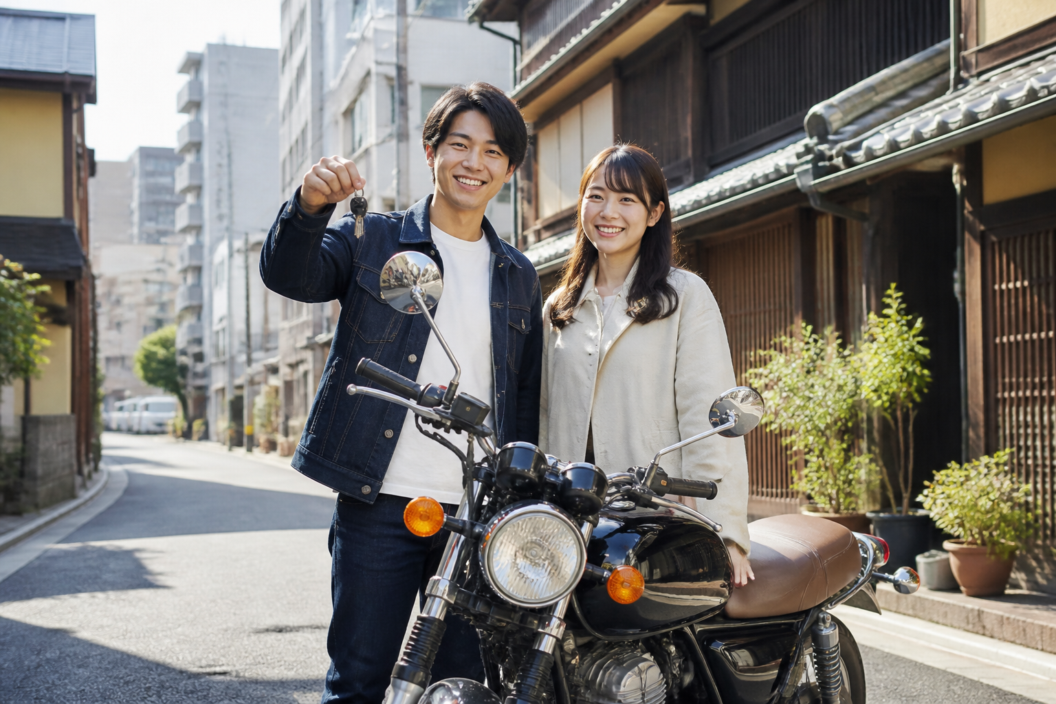 バイクのライフスタイルに合わせた選択肢の種類